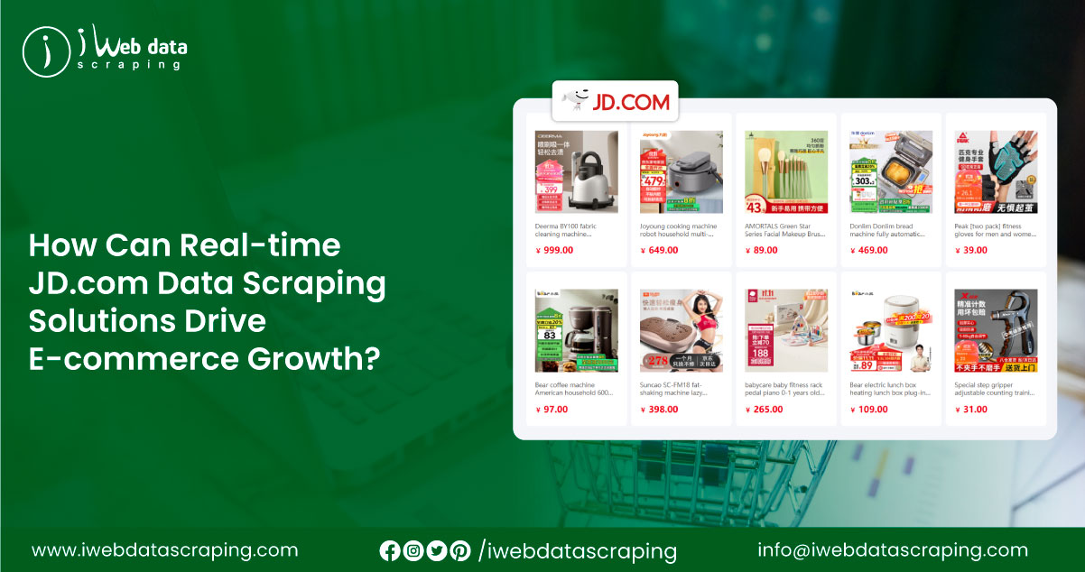 Real-time JD.com Data Scraping Solutions for E-commerce Growth