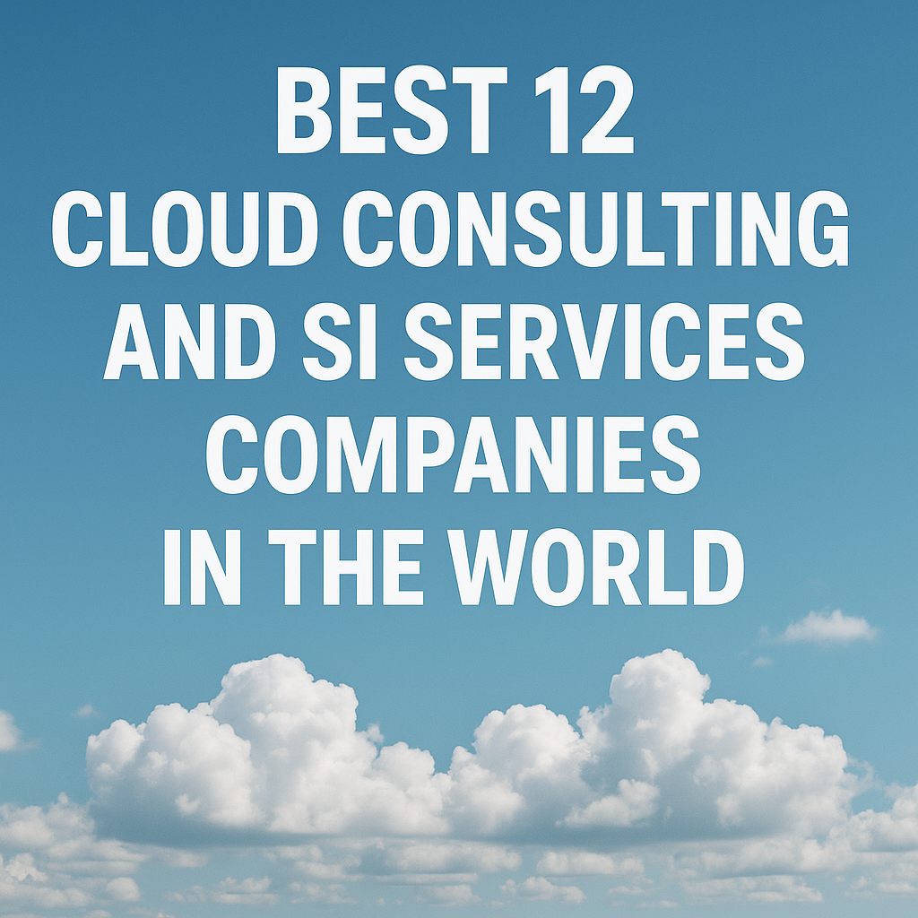 Best 12 Cloud Consulting and SI Services Companies in the World
