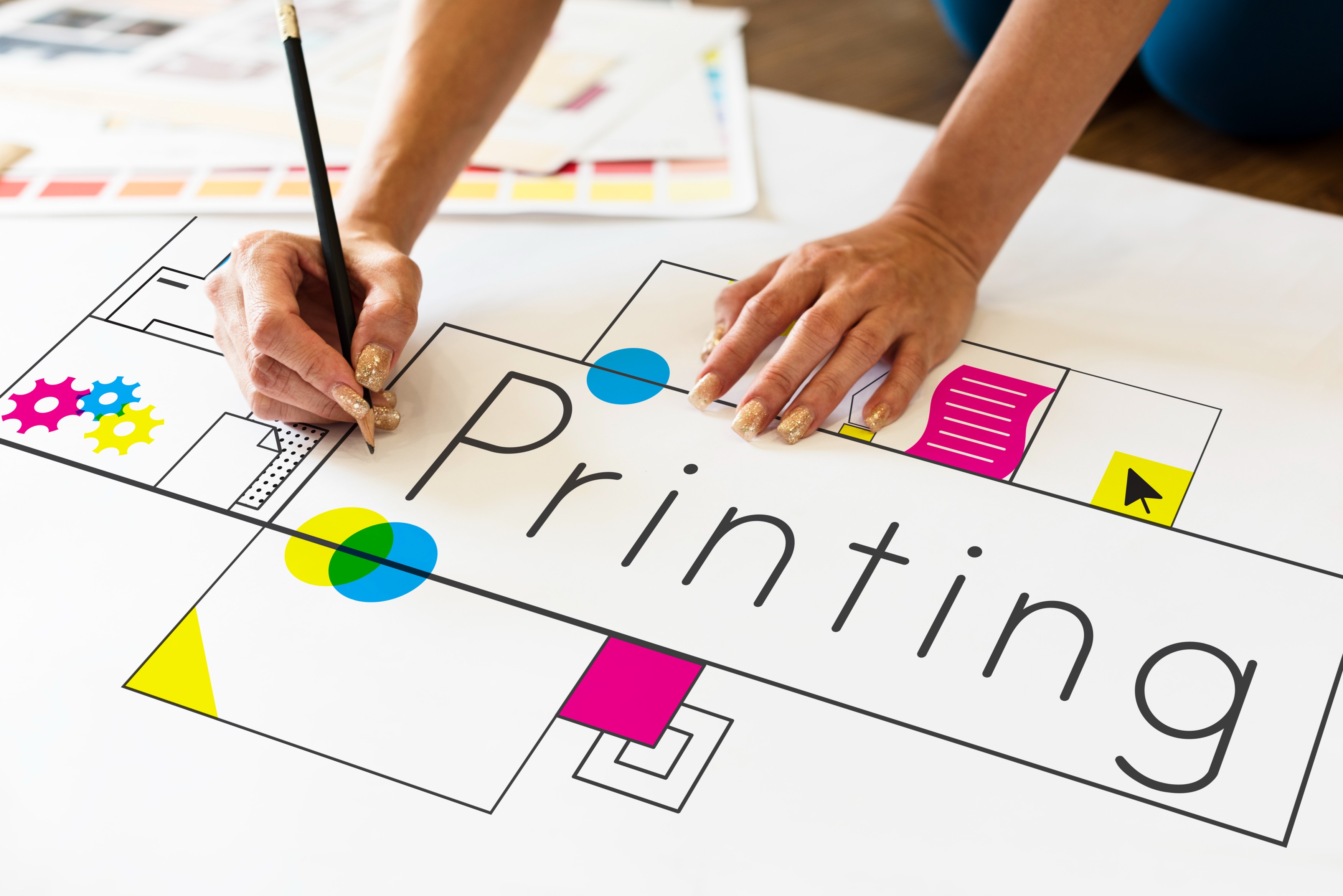 What are the advantages of UV printing in Abu Dhabi?
