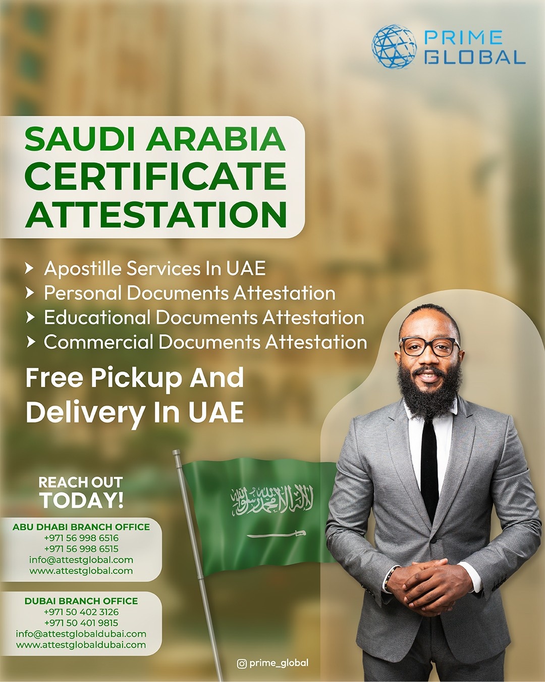 Affordable and Trusted: Saudi arabia documents attestation services in the UAE