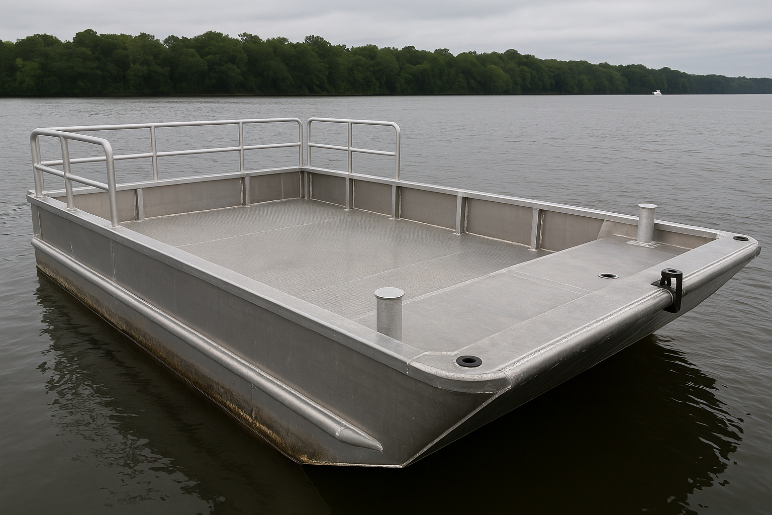 "How Aluminum Barge Manufacturers Ensure Quality and Durability"