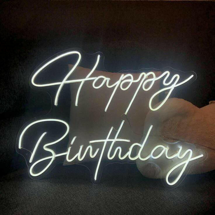 Happy Birthday Neon Light by Neon Mantra – Make Every Celebration Shine Bright!