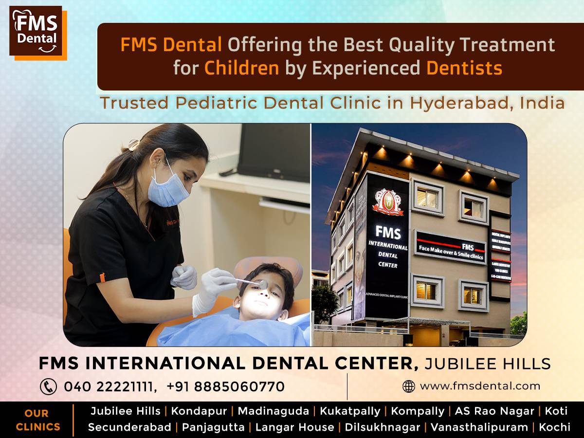 Since 1993 FMS International Dental Center: Premier Dental Care in Jubilee Hills Hyderabad