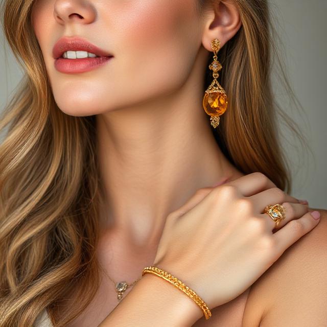 Citrine Pendant: Sunshine You May Put on