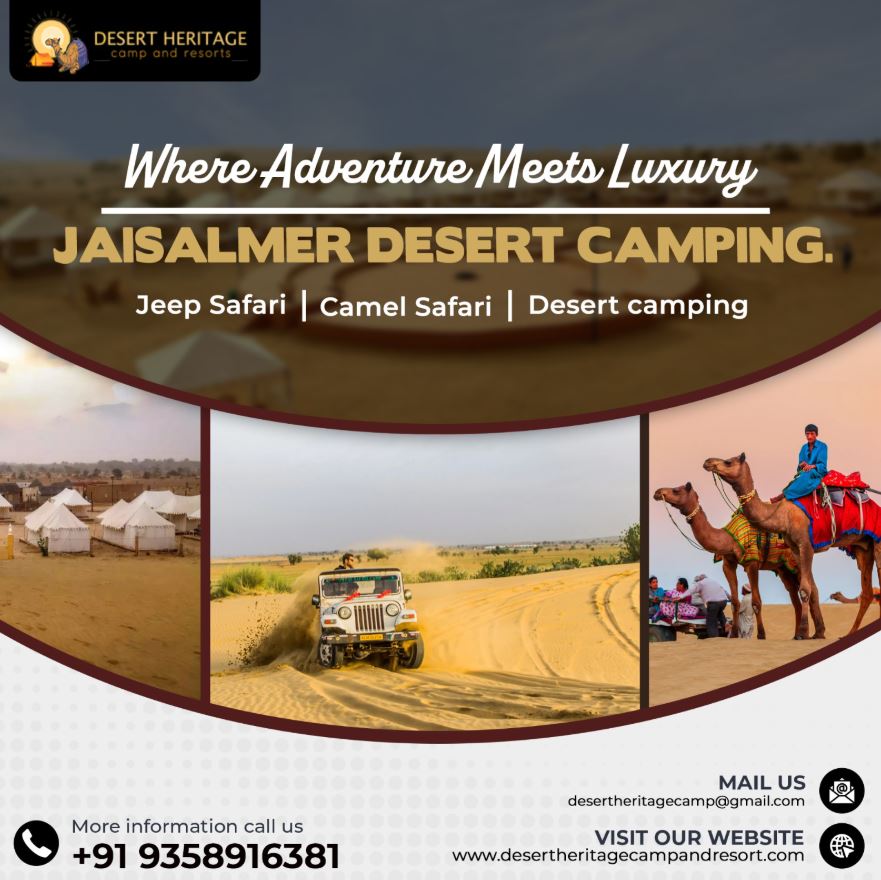 Discover the Best Desert Camp in Jaisalmer &ndash; Desert Heritage Camp and Resort
