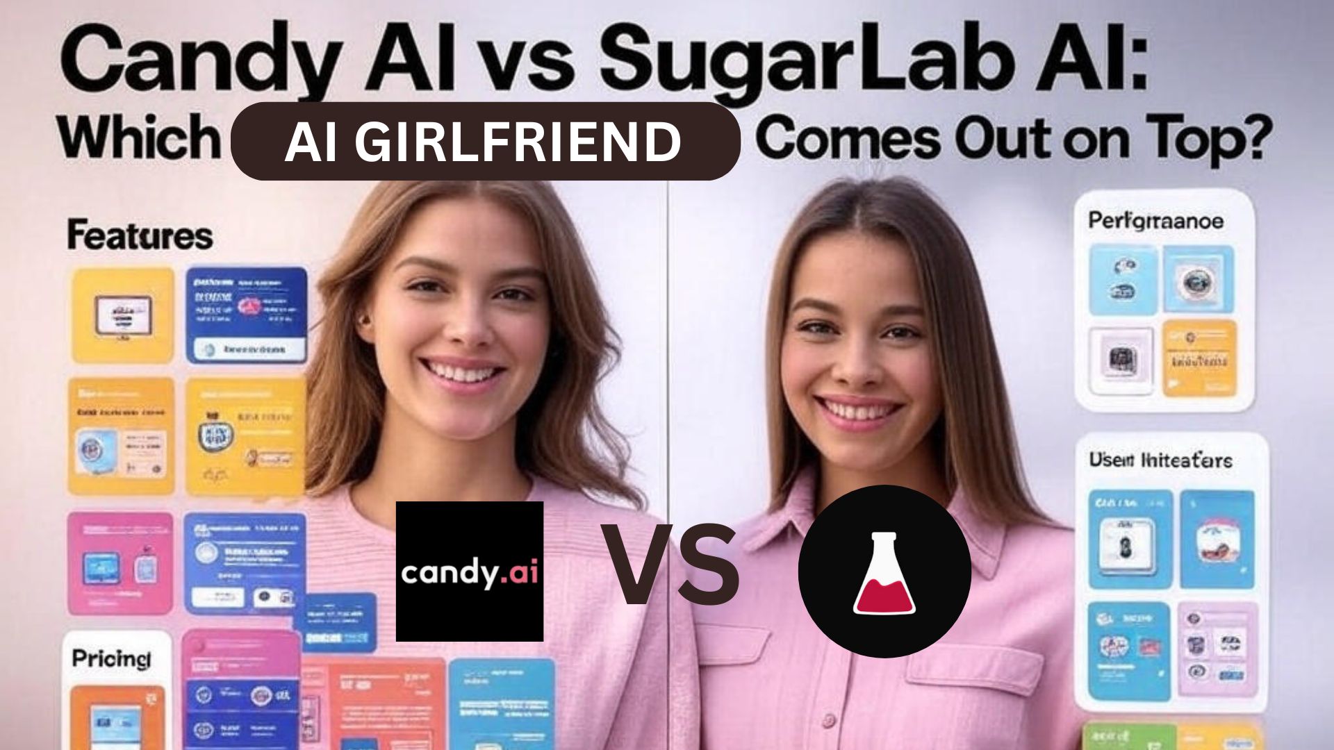 Candy AI vs SugarLab AI : Which AI Girlfriend App Comes Out on Top?