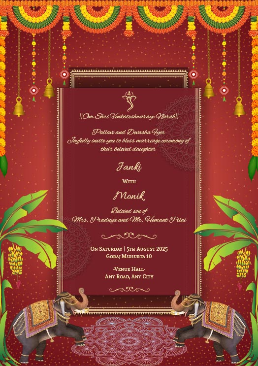 Traditional Wedding Card Designs in Marathi: Elegance Rooted in Culture
