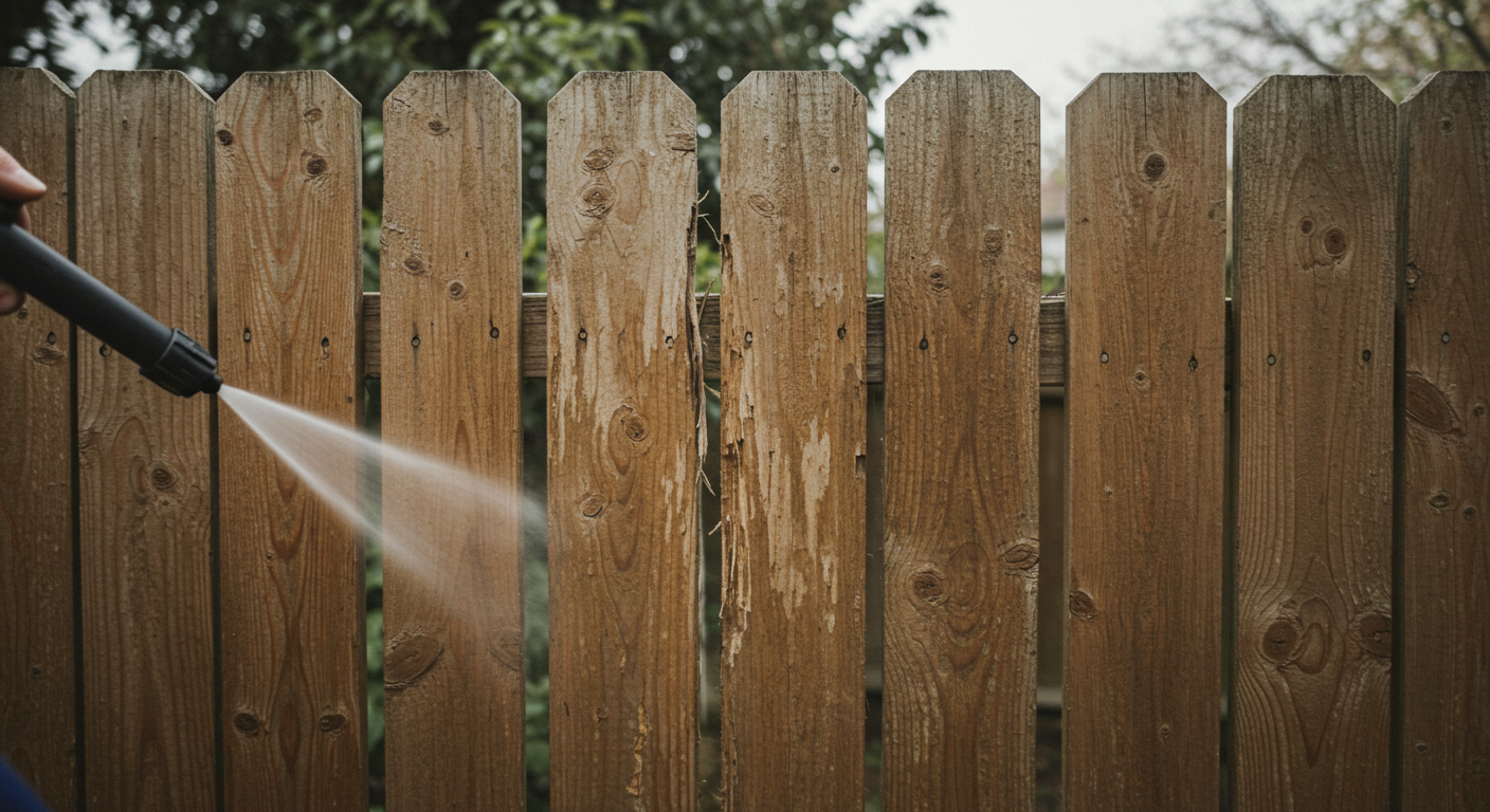 10 Common Mistakes to Avoid When Pressure Washing Wood Fence