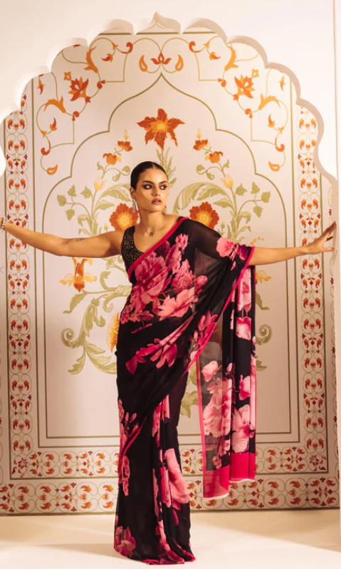 A Beginner’s Guide to Buying the Perfect Georgette Printed Saree