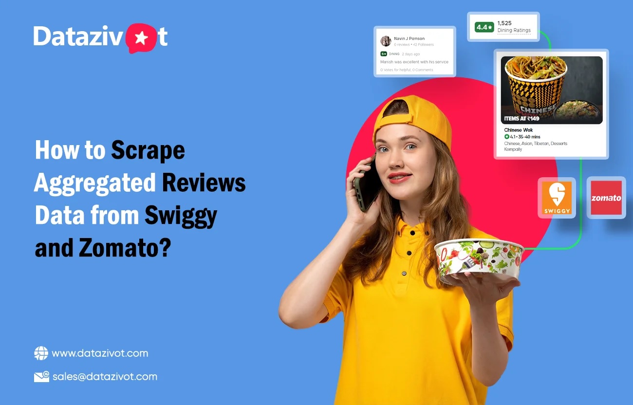 How to Scrape Aggregated Reviews Data from Swiggy and Zomato: A Complete Guide