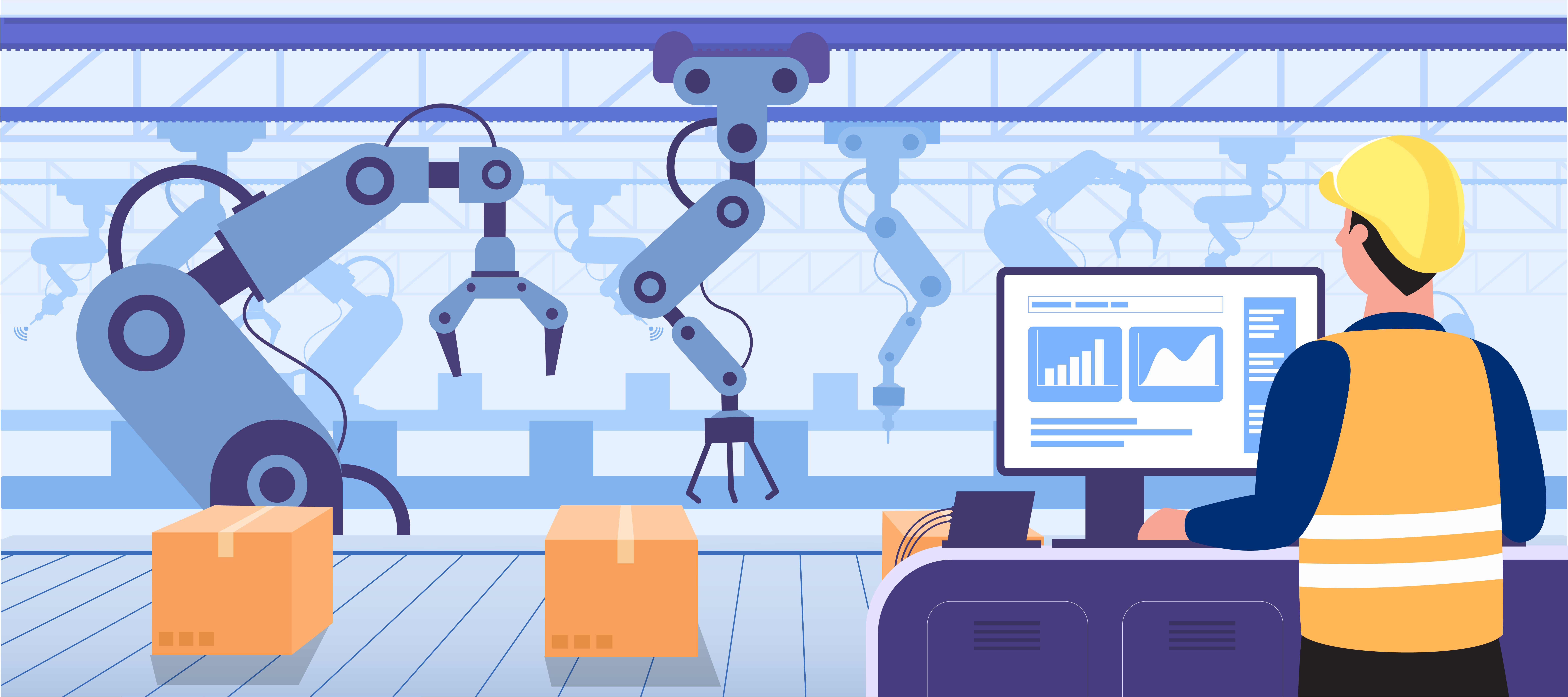 Leveraging AI for Robotics and Automation in Smart Factories.