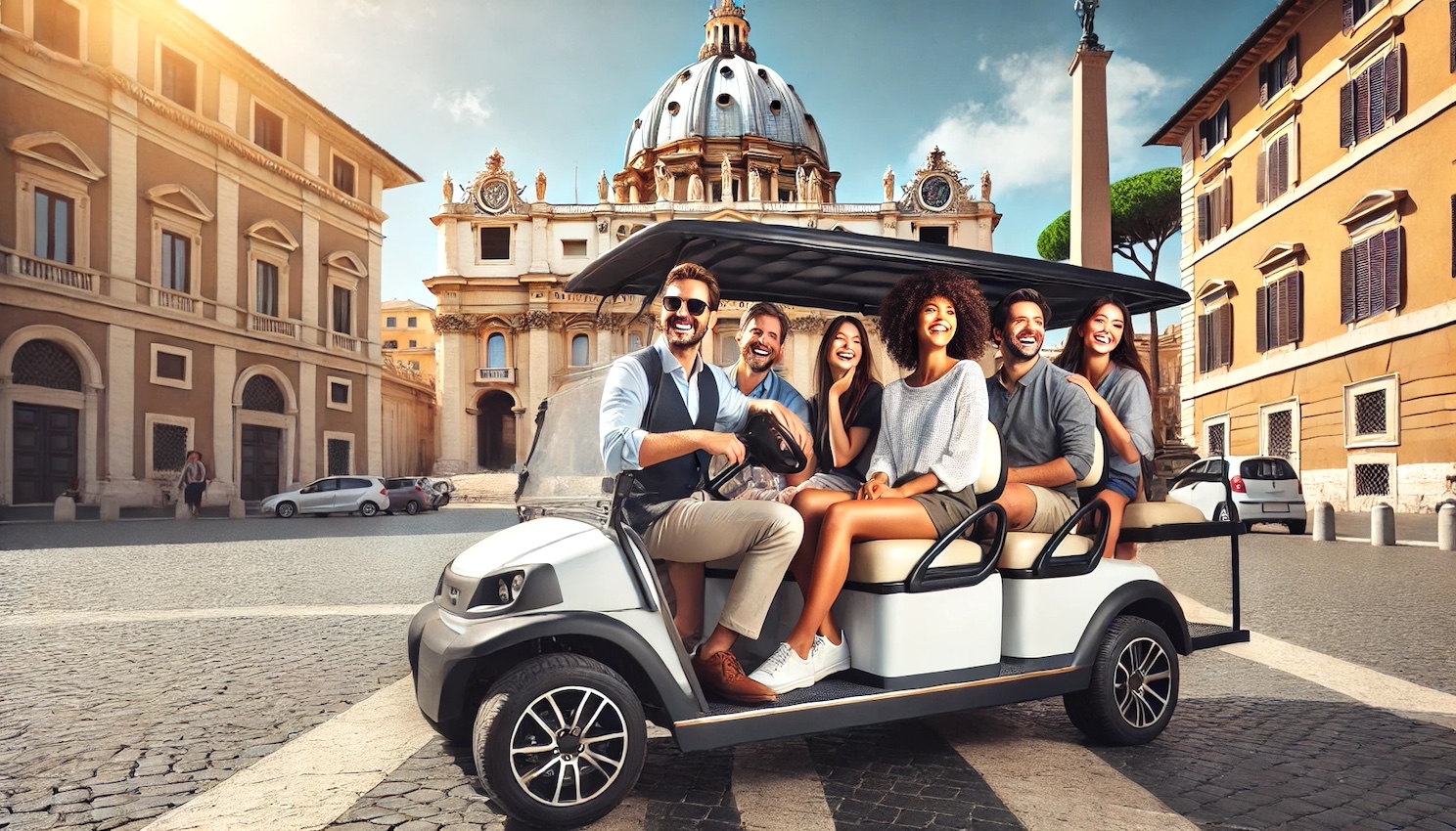 A Roman Holiday With Private Golf Cart Tour And More