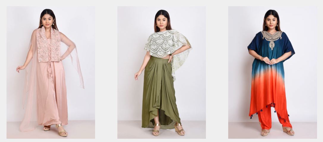 Beyond Borders: Where Sheer Elegance Meets Indo-Western Fusion