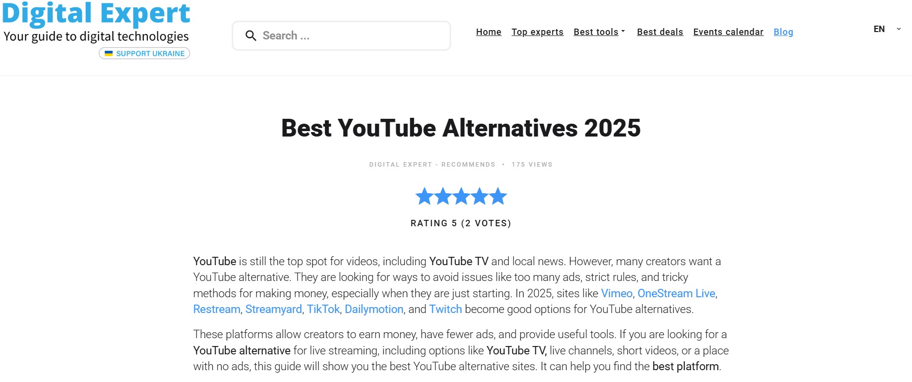 Discover the Best YouTube Alternatives: A Comprehensive Guide to Your Next Video Platform