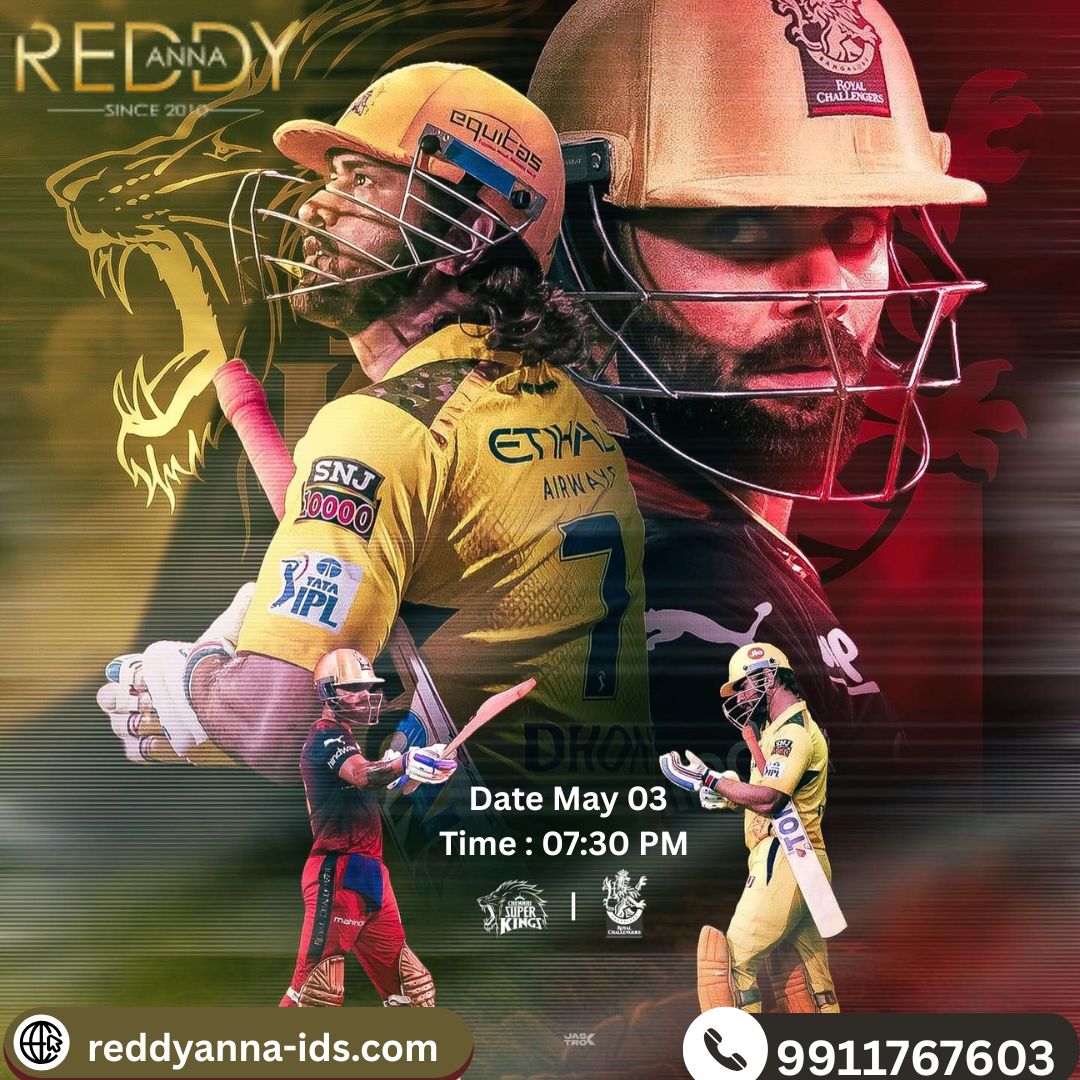Fan Reactions and Expectations with Reddy Anna Book for the 52nd Match: RCB vs CSK in IPL 2025.