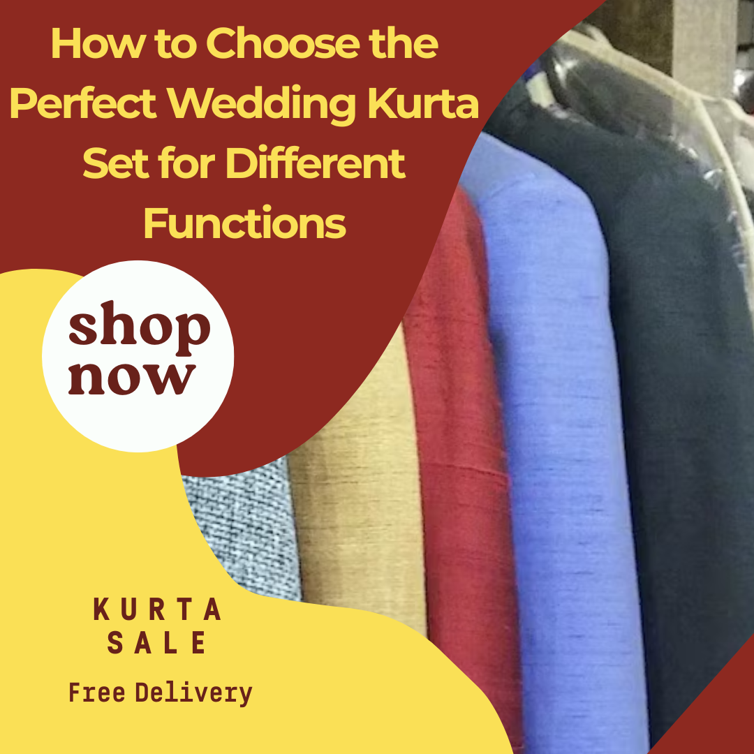 How to Choose the Perfect Wedding Kurta Set for Different Functions