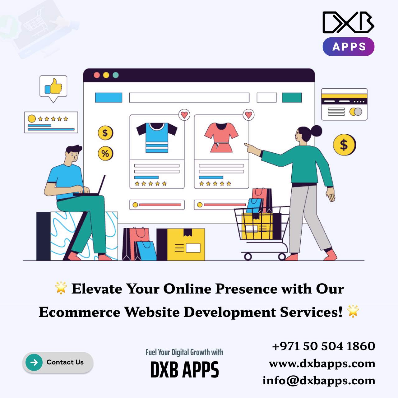 DXB APPS offers the top mobile app development Abu Dhabi for top apps