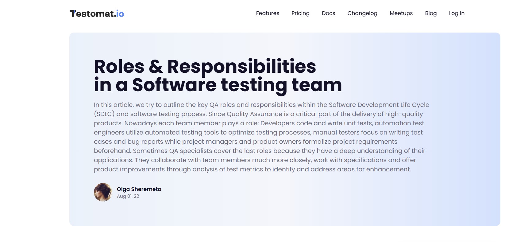 Roles and Responsibilities in a Software Testing Team: Key Insights for Building a Successful Testing Team