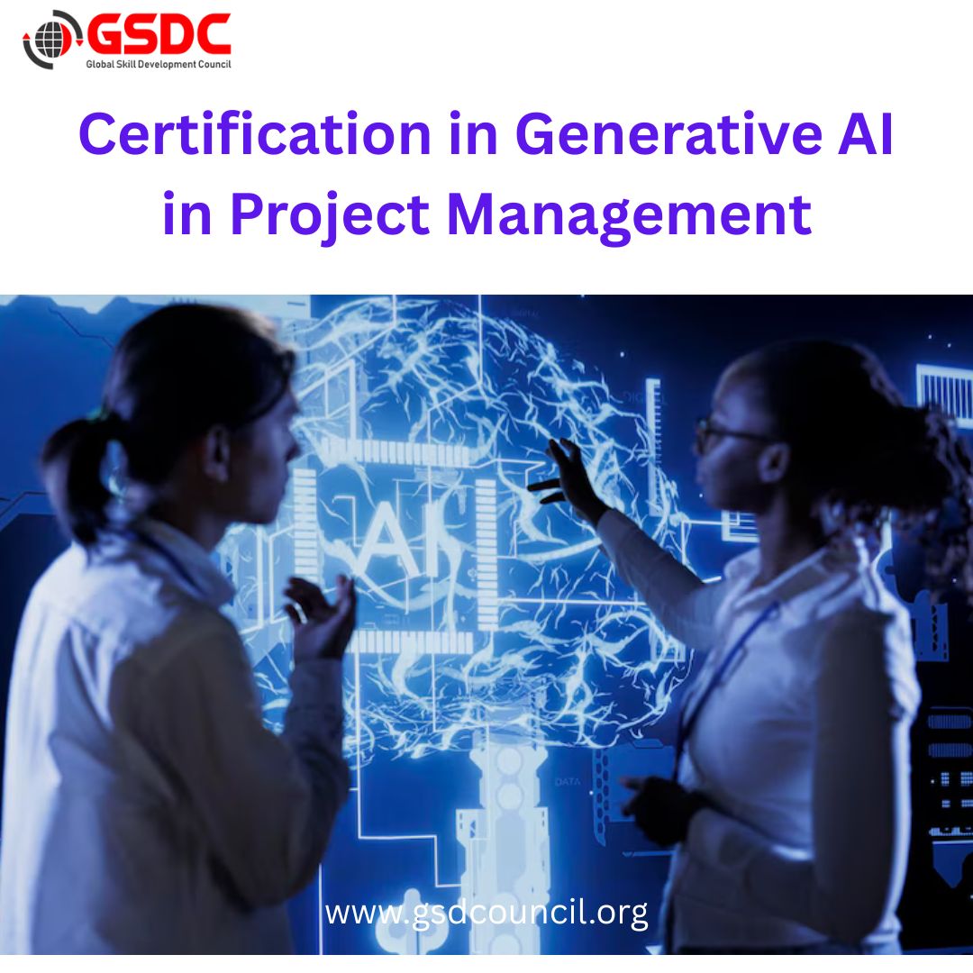 Why a Certification in Generative AI is the Next Must-Have for Project Managers.