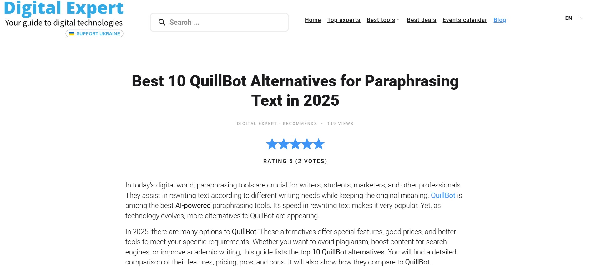 Discover the Best Quillbot Alternatives to Elevate Your Writing Game
