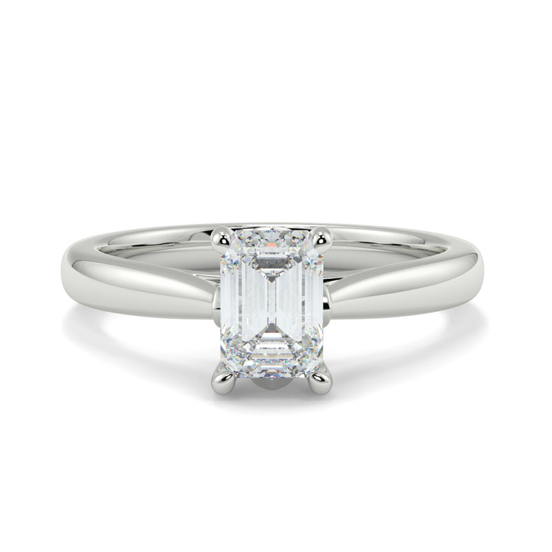 Exploring the Beauty and Brilliance of Emerald Cut Diamond Rings