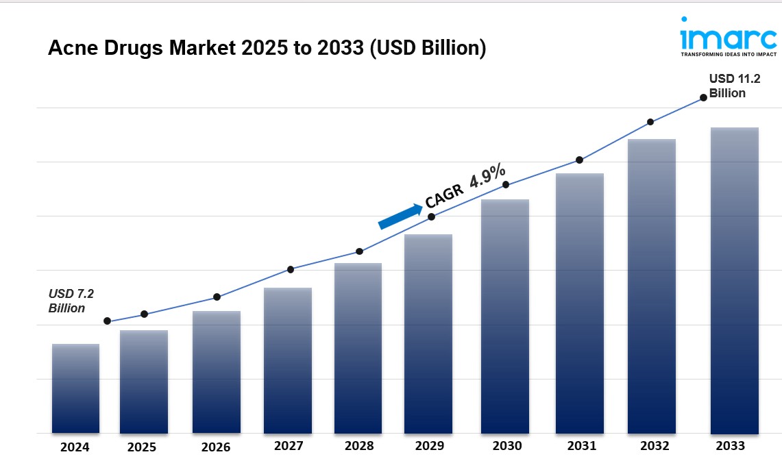 Acne Drugs Market 2025-2033: Industry Size, Share, Growth Rate and Business Statistics