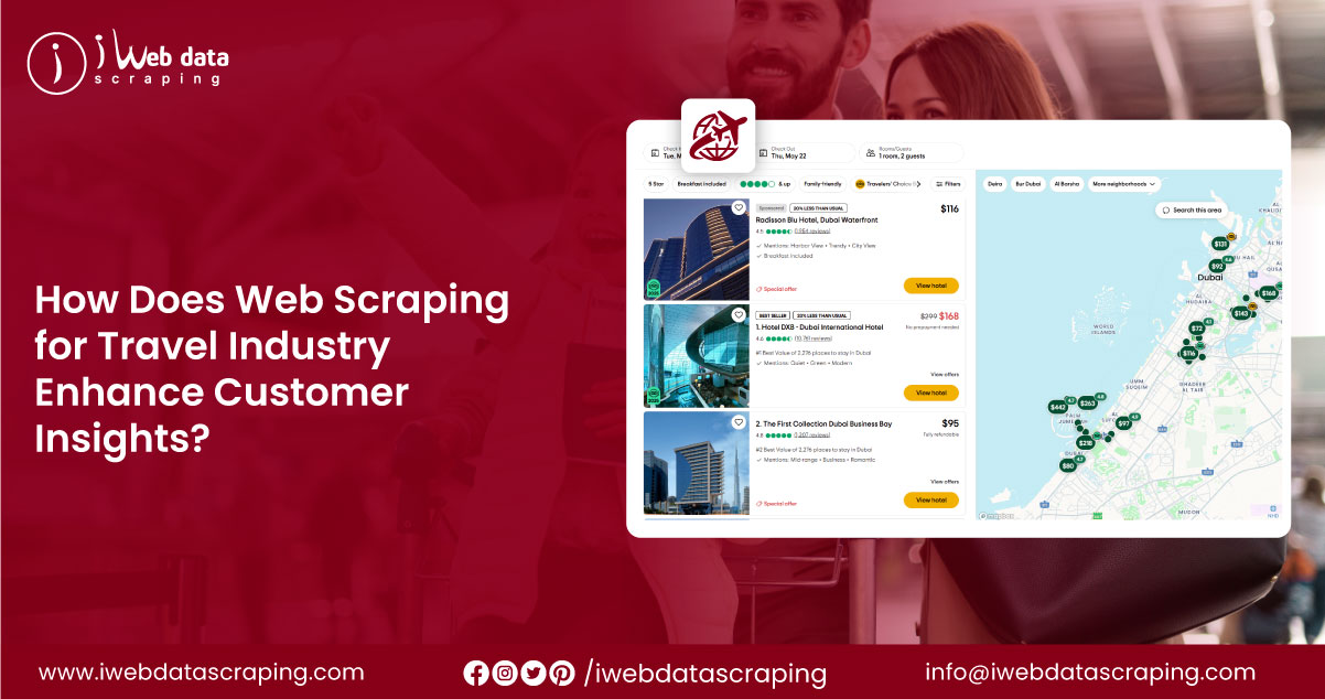 Web Scraping for Travel Industry to Enhance Customer Insights