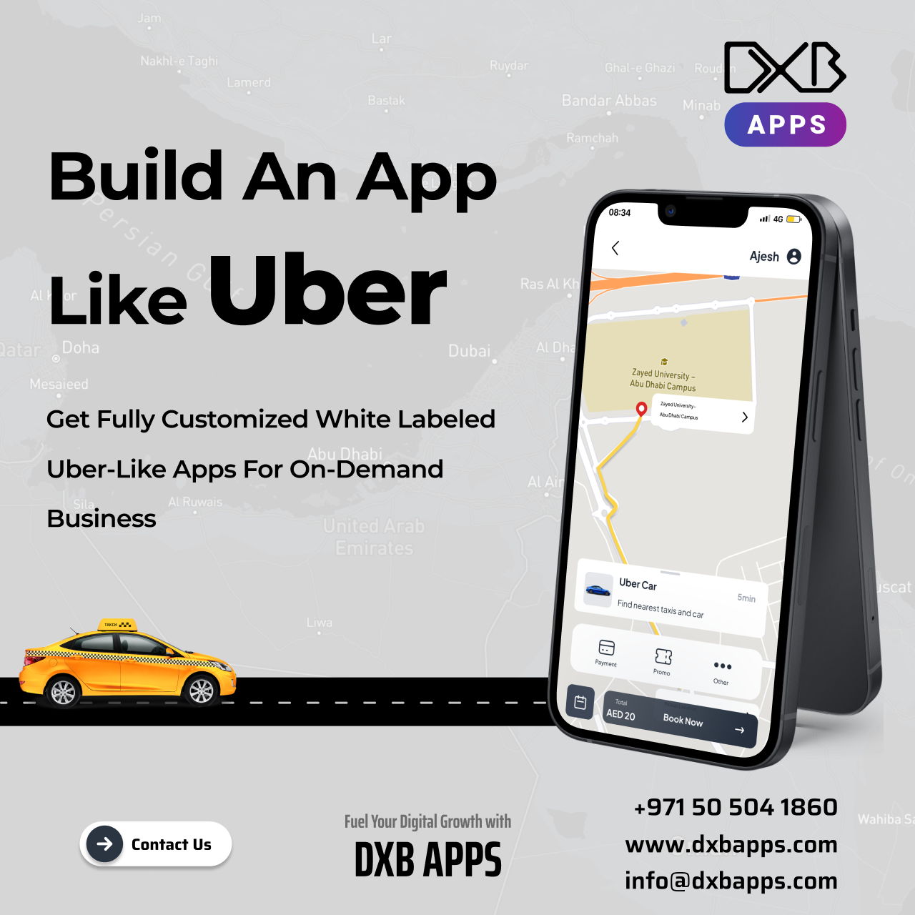 DXB APPS offers creative and advanced mobile app development Dubai services