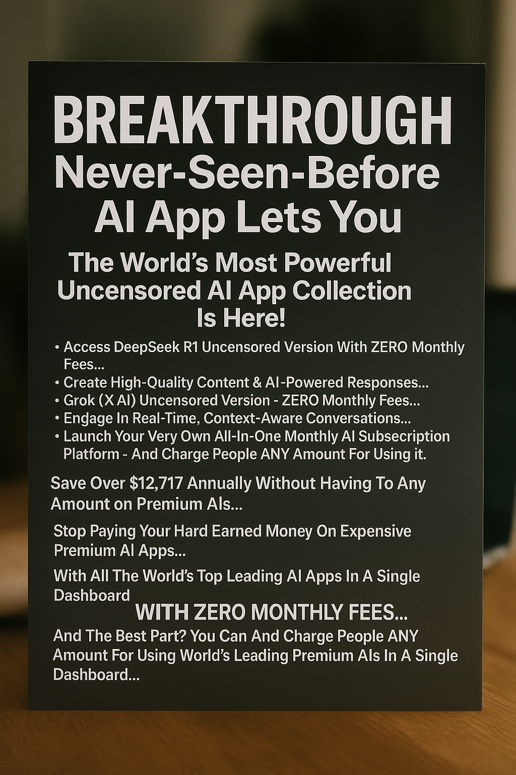 One AI Freedom Review – Say Goodbye to Monthly Fees for AI Tools