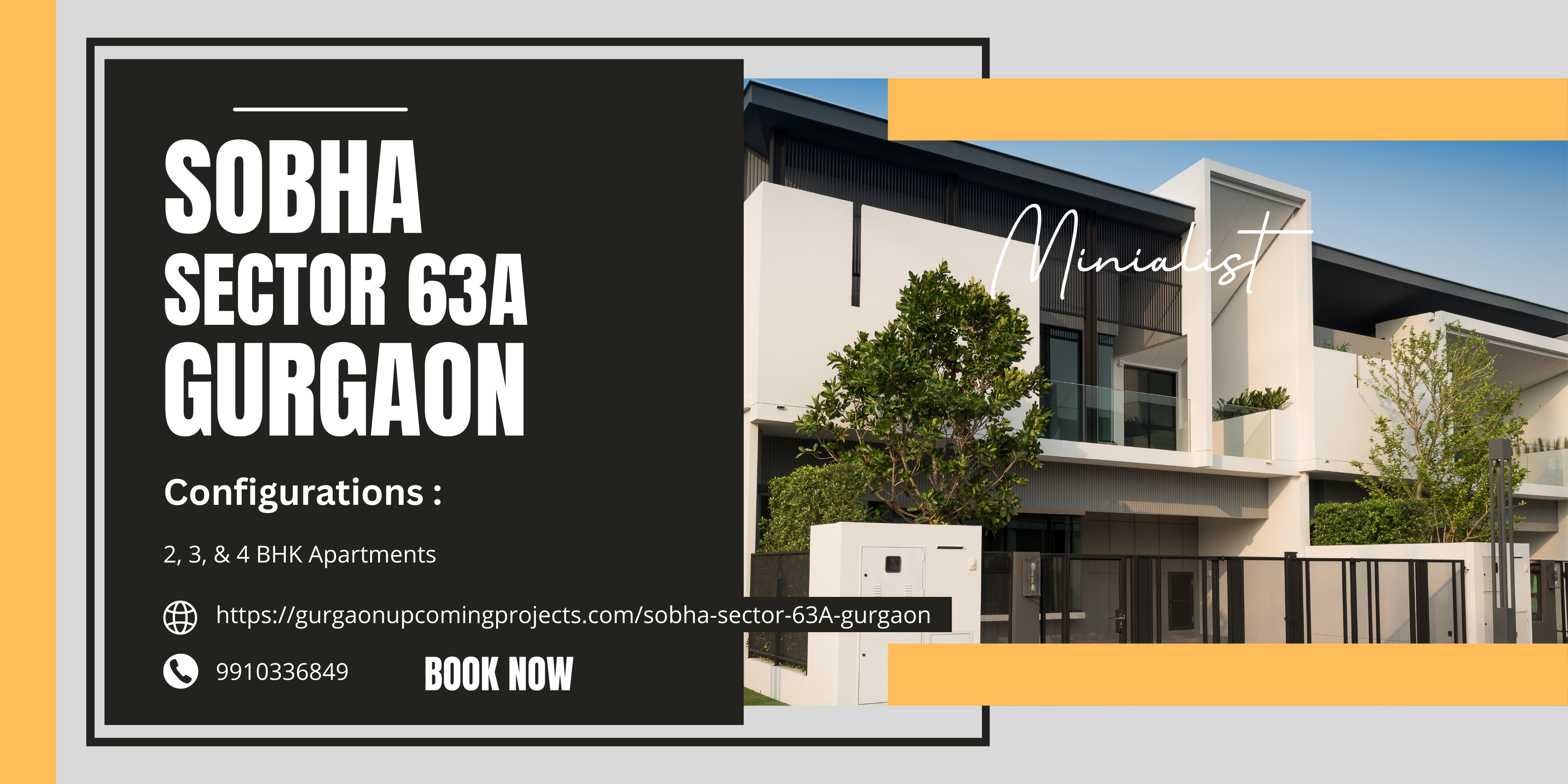 Sobha Sector 63A Gurgaon: Elegant 2, 3 & 4 BHK Apartments for Modern Living