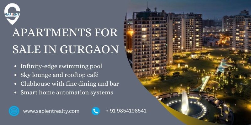 Best Apartments for Sale in Gurgaon with Sapient Realty
