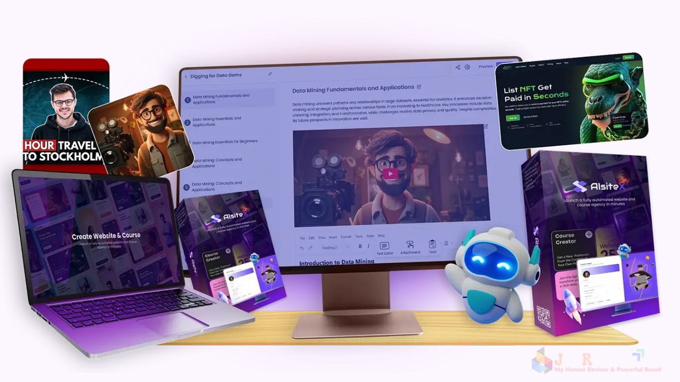 AISiteX Review – Create Stunning Websites & Sell Courses in Minutes
