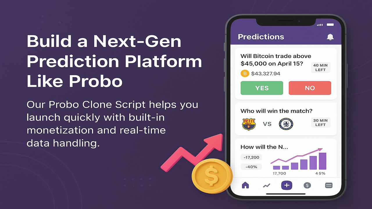 Build a Scalable Polling Platform with Probo Clone Script