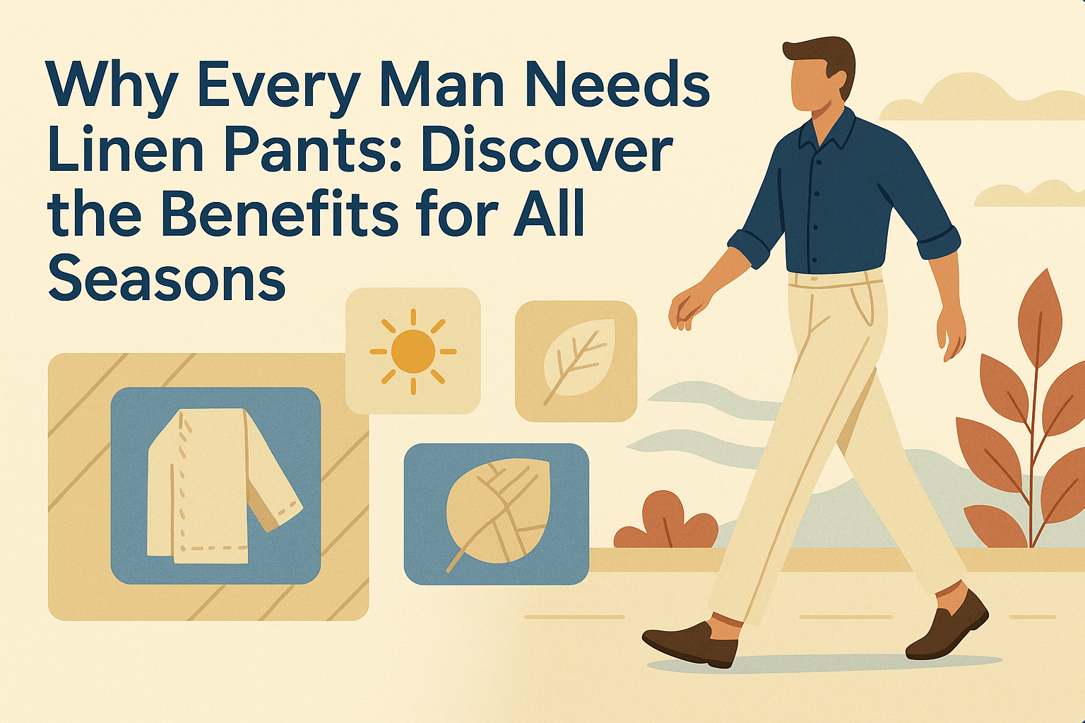 Why Every Man Needs Linen Pants: Discover the Benefits for All Seasons