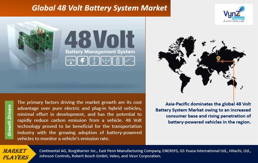 Global 48 Volt Battery System Market – Analysis and Forecast (2025-2030)