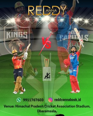 Game Day Preview: PBKS vs DC in Dharamsala - All You Need to Know with Reddy Book ID.