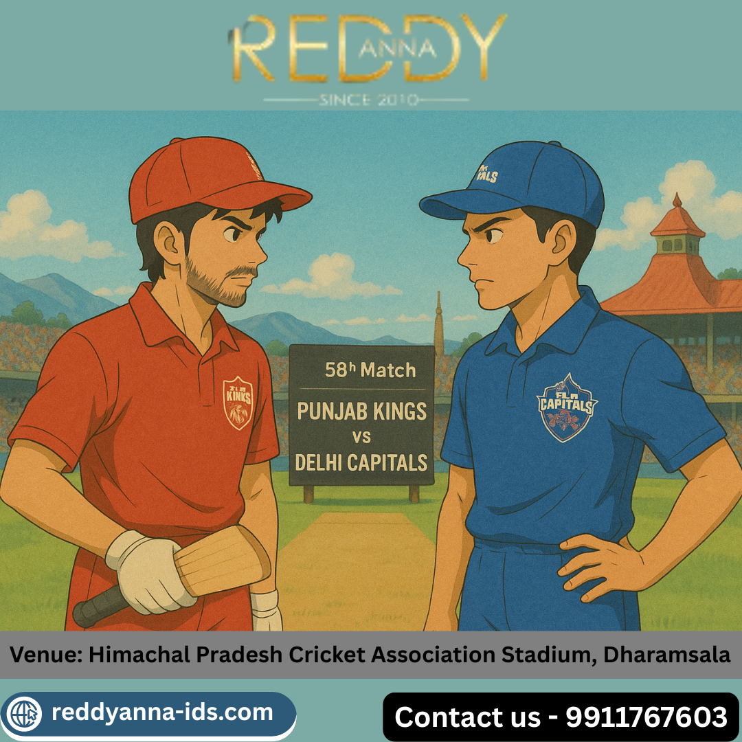 Historical Rivalry Renewed with Reddy Anna Book : The Significance of Punjab Kings vs Delhi Capitals at HPCA Stadium in IPL 2025.
