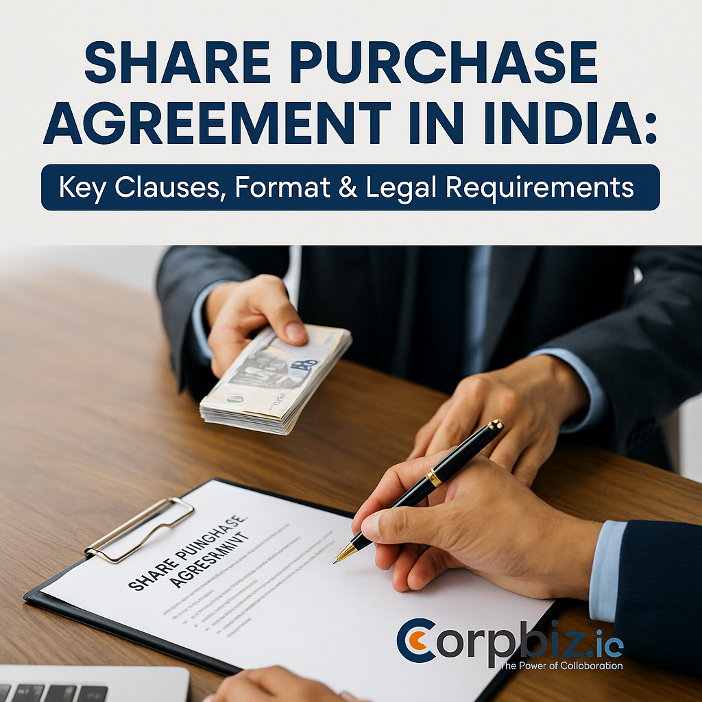 Share Purchase Agreement in India: Key Clauses, Format & Legal Requirements