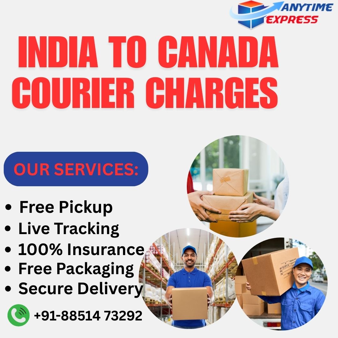 India to Canada Courier Charges