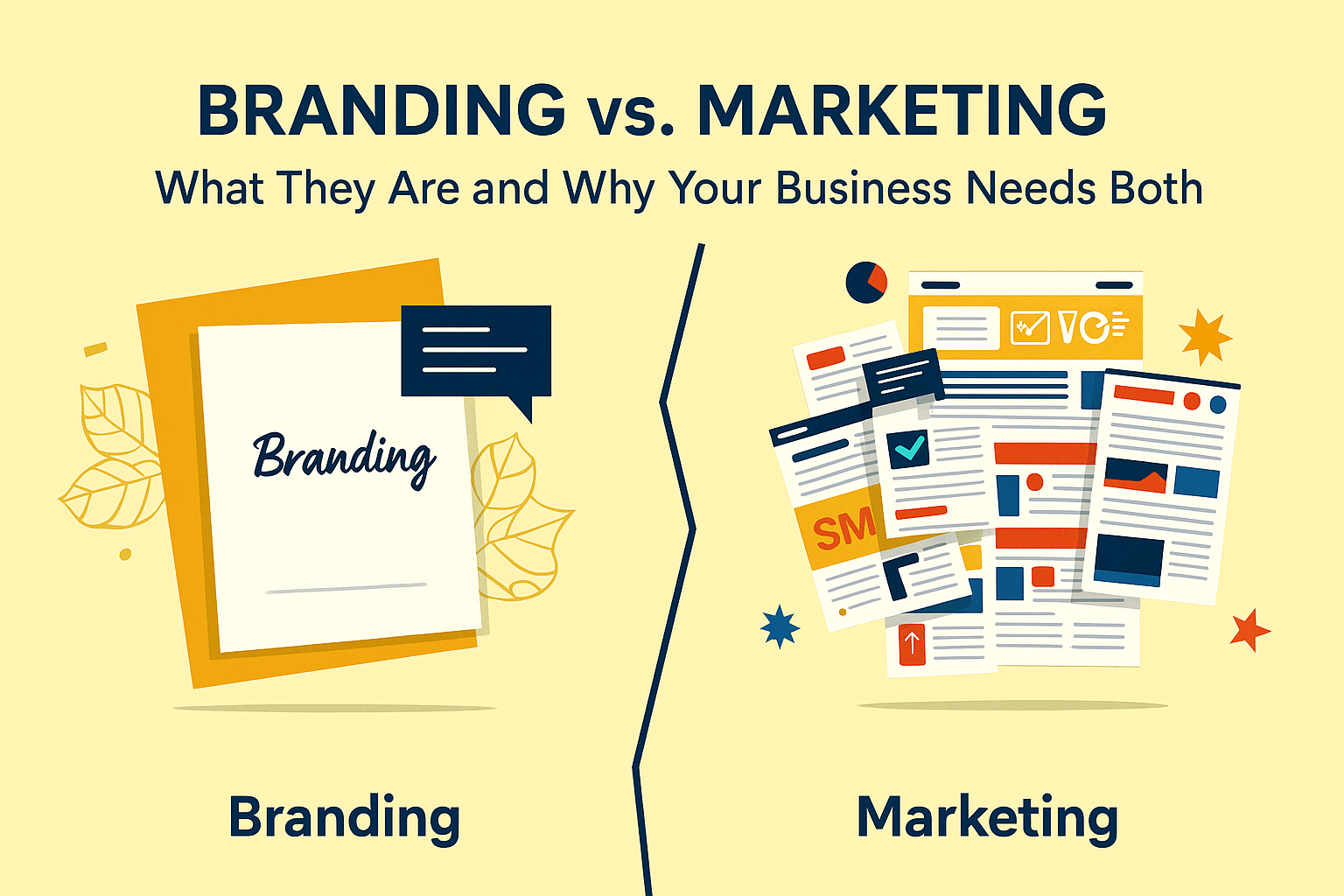 What is Branding? How is it Different from Marketing? How Does It Benefit a Business?