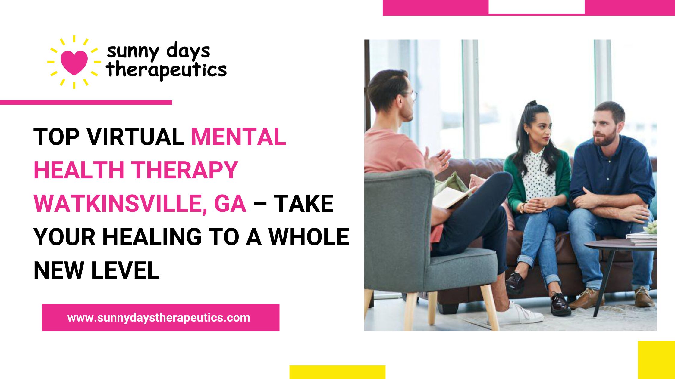 Top Virtual Mental Health Therapy Watkinsville, GA – Take Your Healing to a Whole New Level