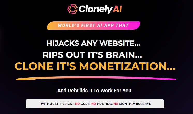ClonelyAI Review 2025 | Instantly Clone Any Website & Funnel With NeuralSite AI