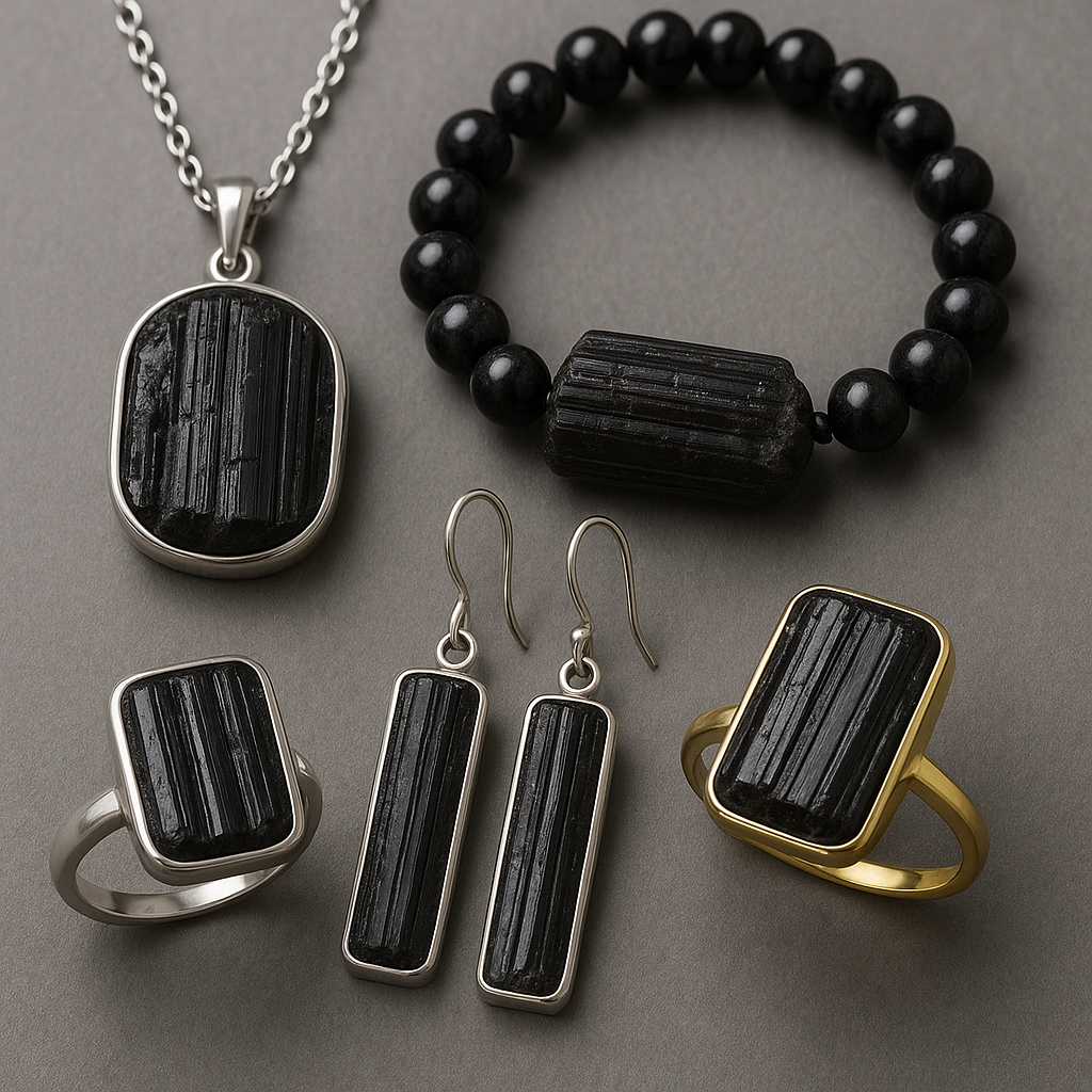 Black-Tourmaline Jewelry: Fascinating and Glowing Jewelry That Speaks Strength