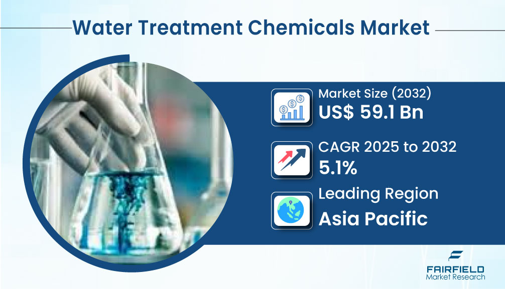 Disinfection and Sanitization Trends Boost the Water Treatment Chemicals Market