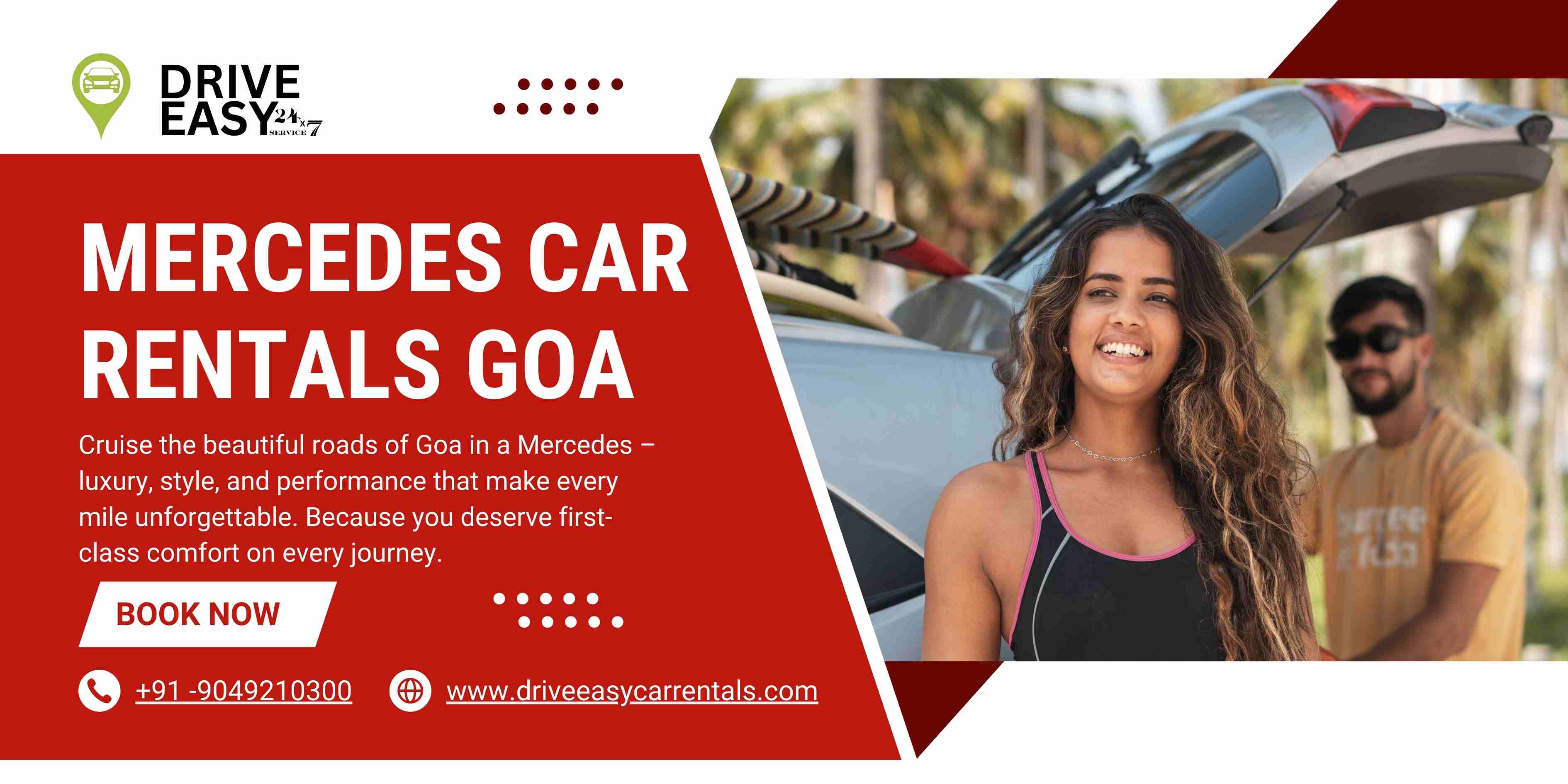 Mercedes Car Rentals Goa – Travel Goa with Class