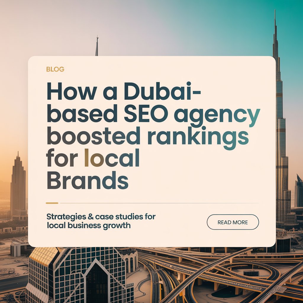 How a Dubai-Based SEO Agency Boosted Rankings for Local Brands