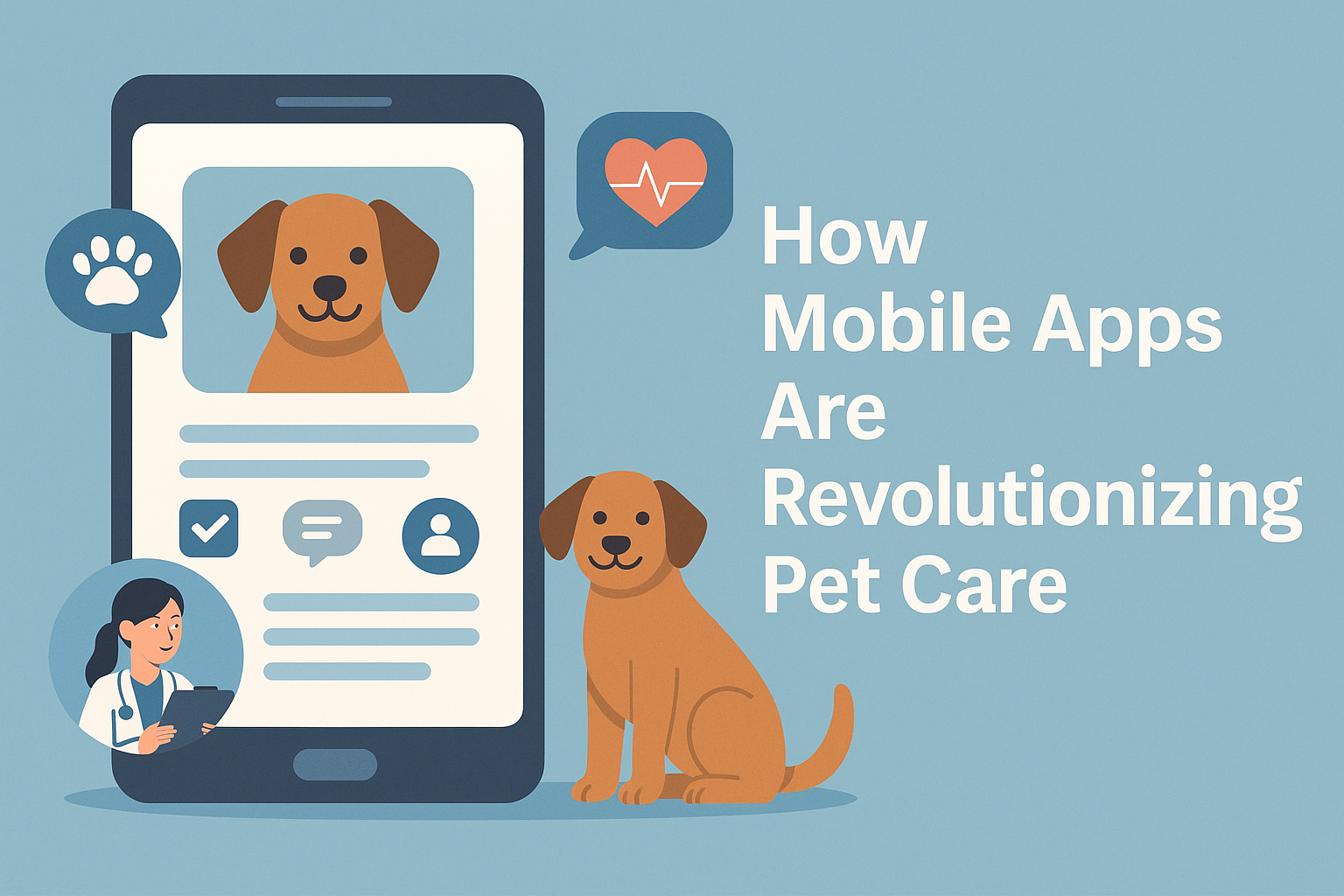 How Mobile Apps Are Revolutionizing Pet Care: The New Digital Companion for Modern Pet Owners