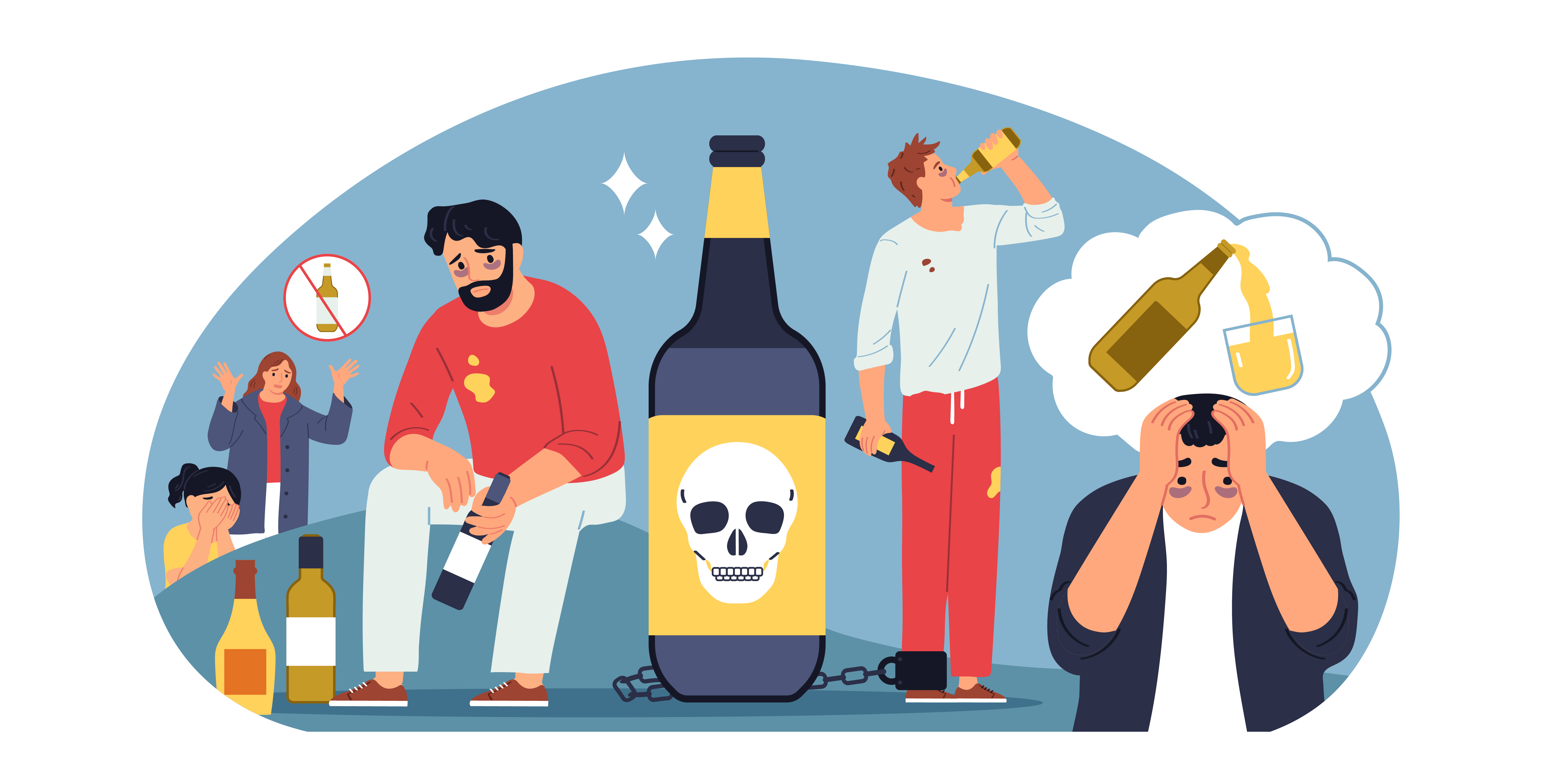 Is Your Stomach Pain After Alcohol Linked to Mental Stress