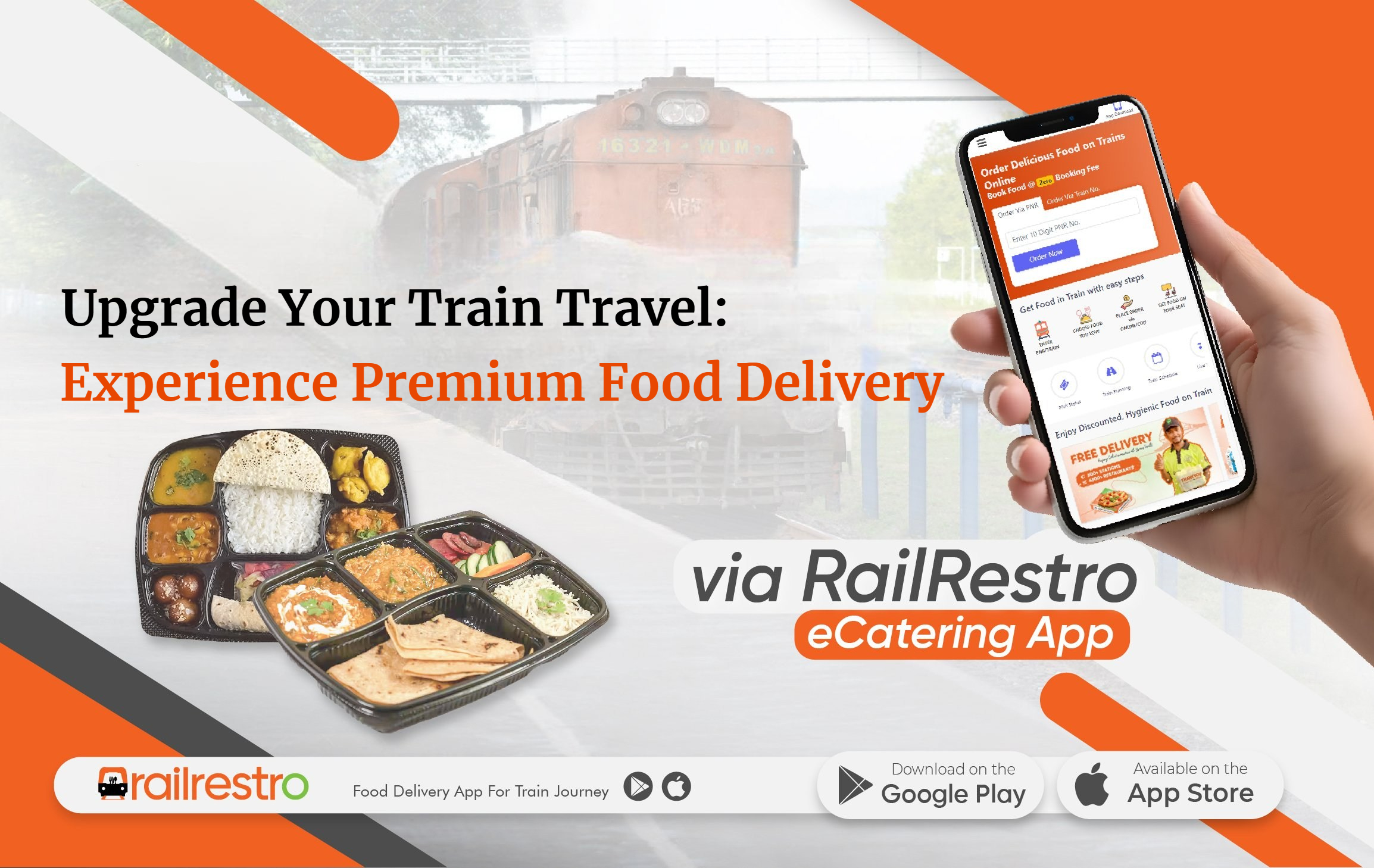 Upgrade Your Train Travel: Experience Premium Food Delivery with RailRestro