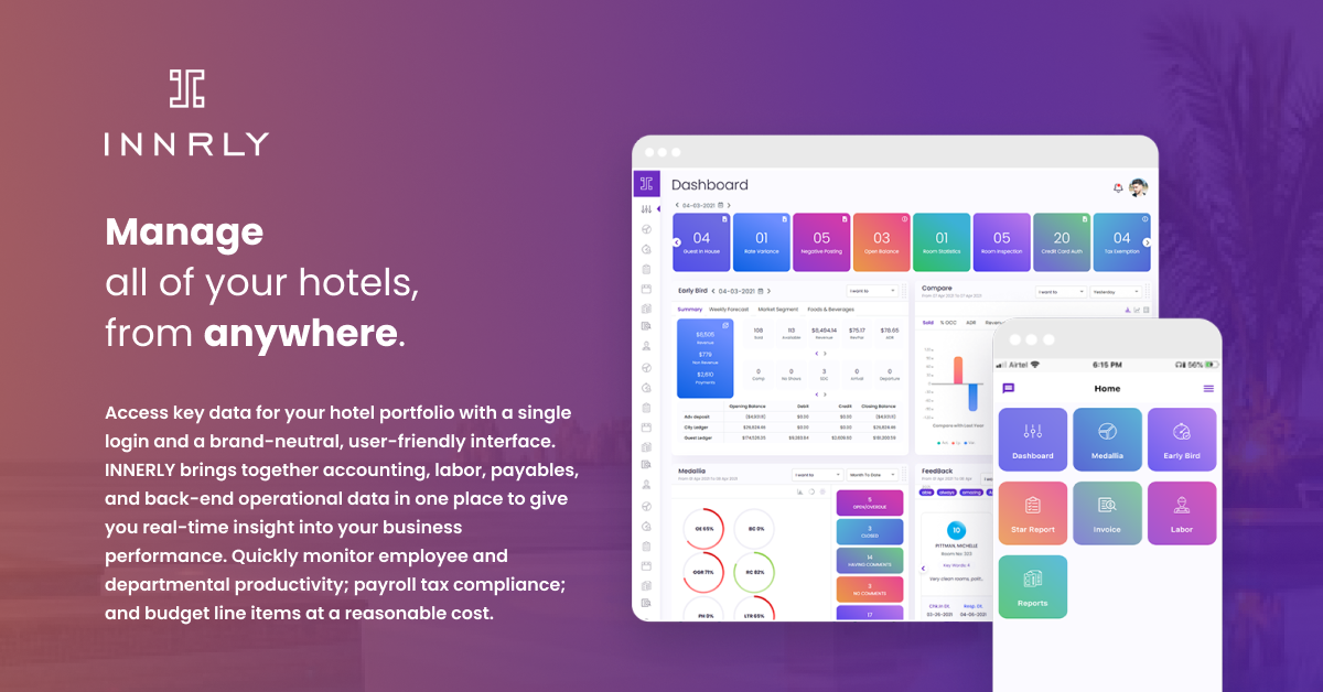 Revolutionize Your Hotel Management with INNRLY – 90-Day Free Trial Available